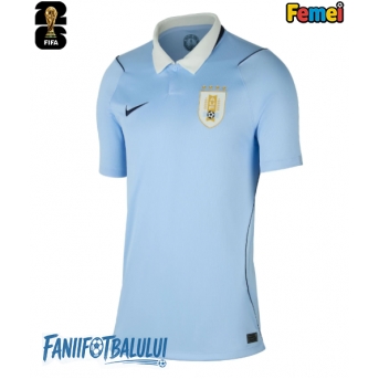 Uruguay Echipament de Fotbal Replică Mondial 2026 Femei Acasa